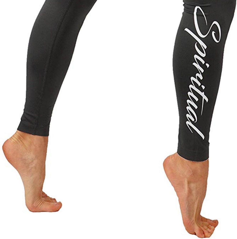 Yoga Leggings “spiritual” compression - Picture 2 of 3